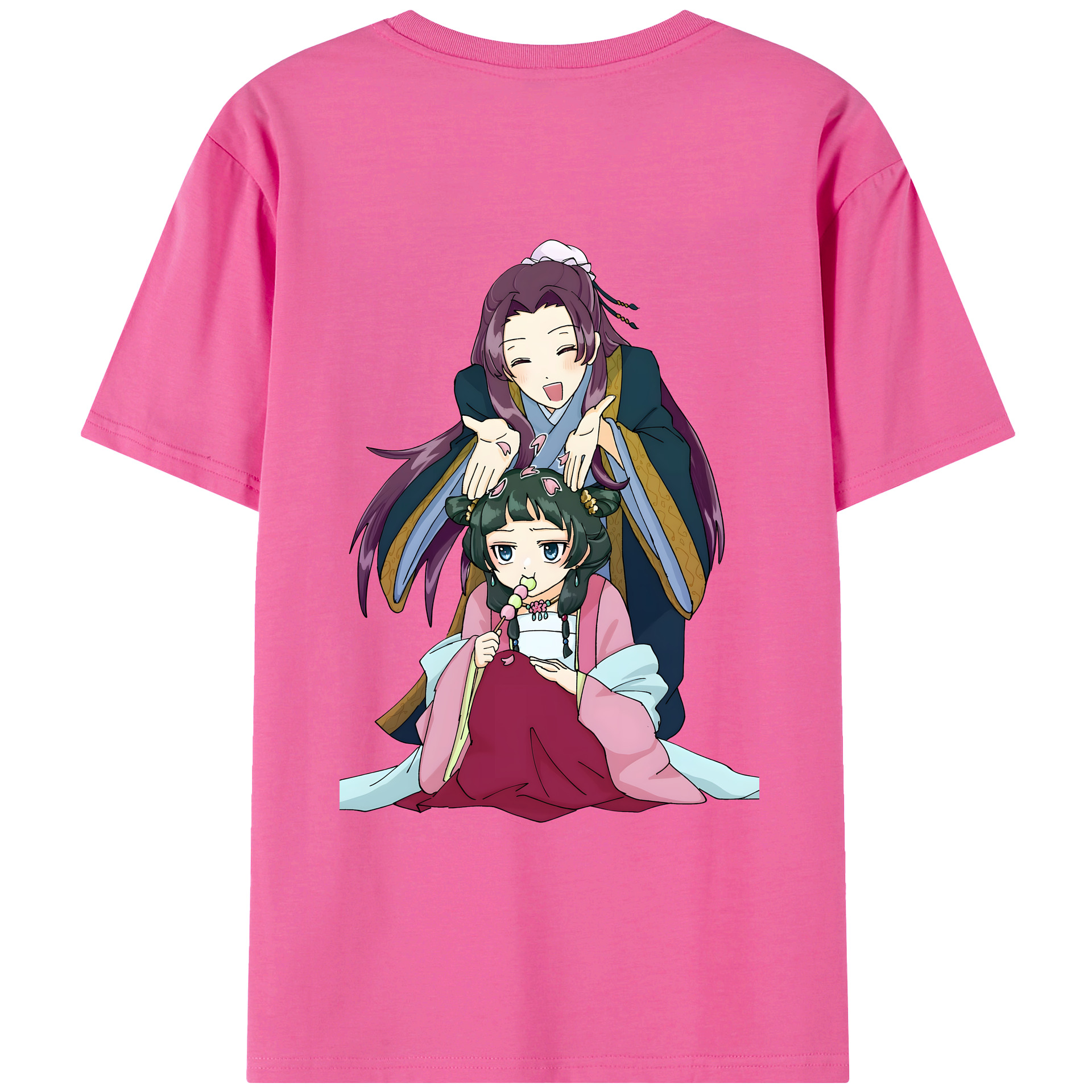 （画像用） 薬屋のひとりごと The Apothecary Diaries レディース半袖Tシャツ(バックプリント)